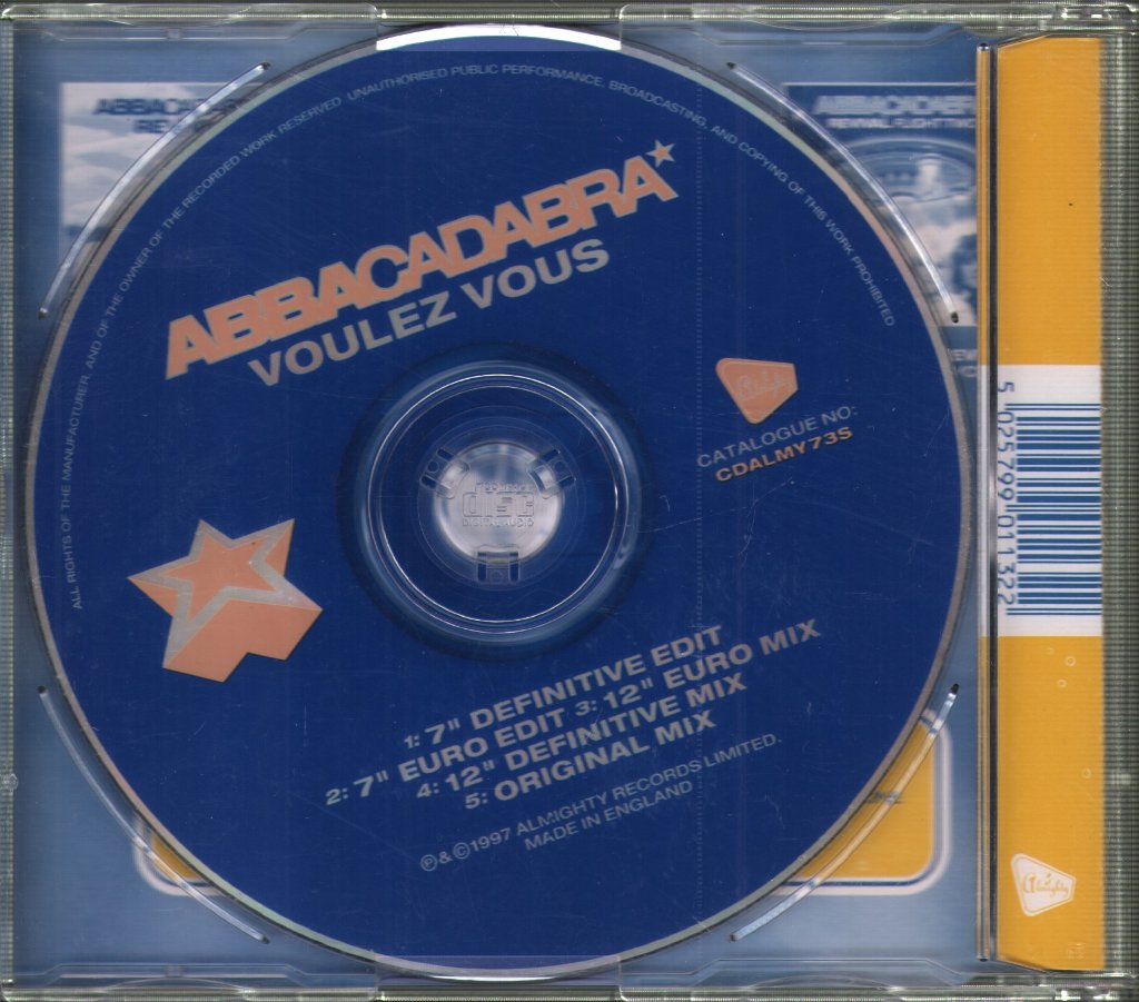 Abbacadabra - Voulez Vous - Cd