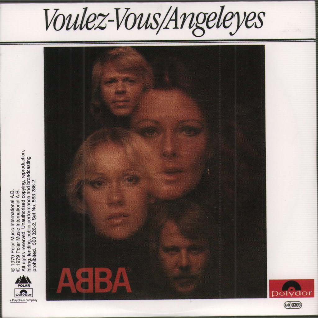 ABBA - Voulez Vous/Angeleyes - Cd