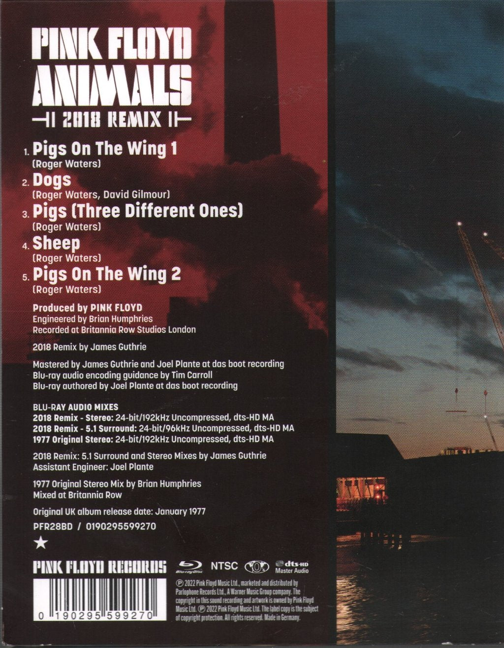 Pink Floyd - Animals (2018 Remix) - Blu-Ray