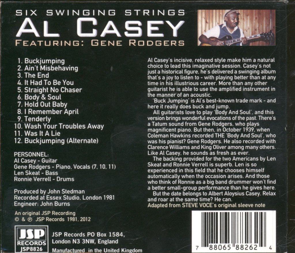 Al Casey - Six Swinging Strings - Cd