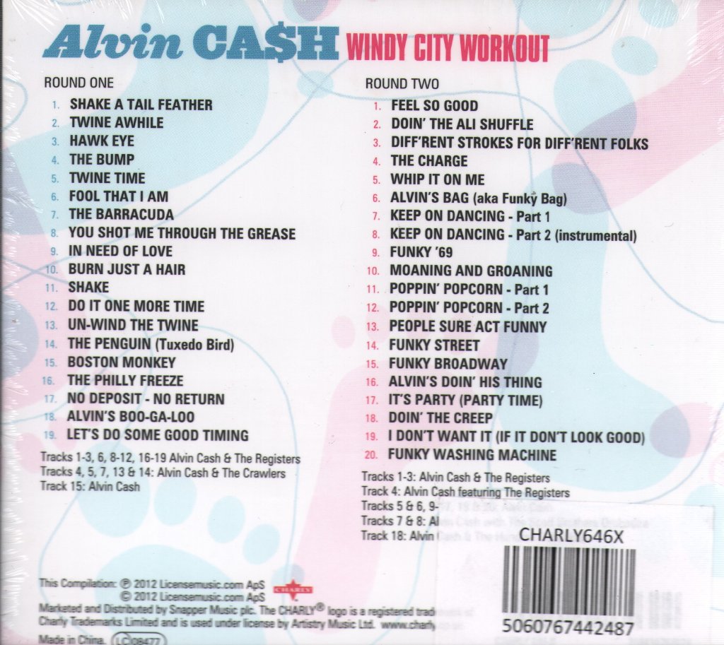 Alvin Cash - Windy City Workout - Double Cd