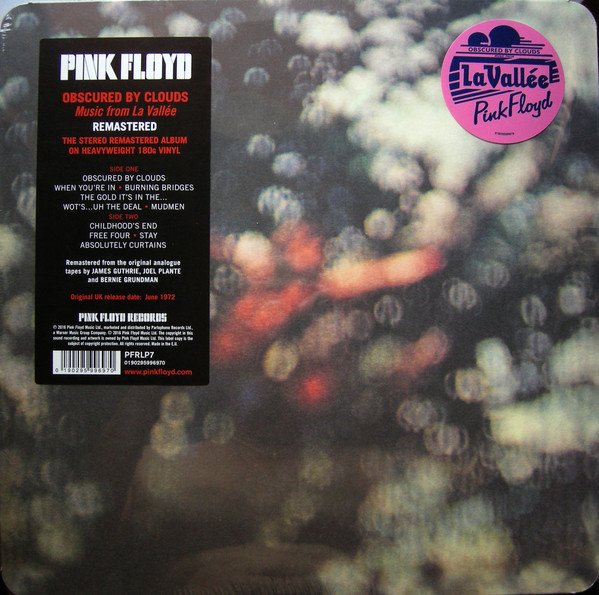 Pink Floyd - Obscured By Clouds - Lp