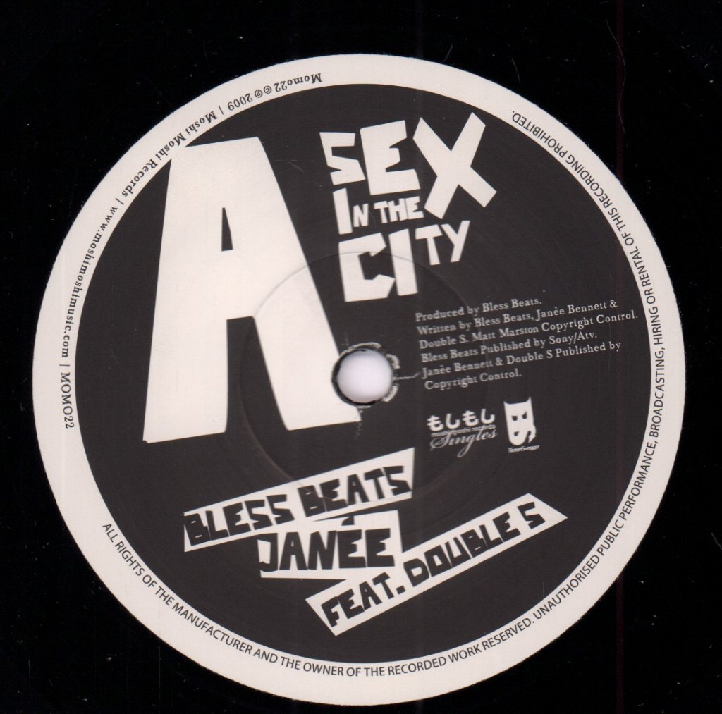 Bless Beats & Janee Feat. Double S - Sex In The City - 7 Inch