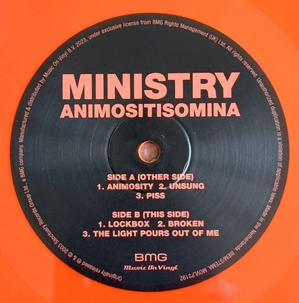 Ministry - Animositisomina - Double Lp