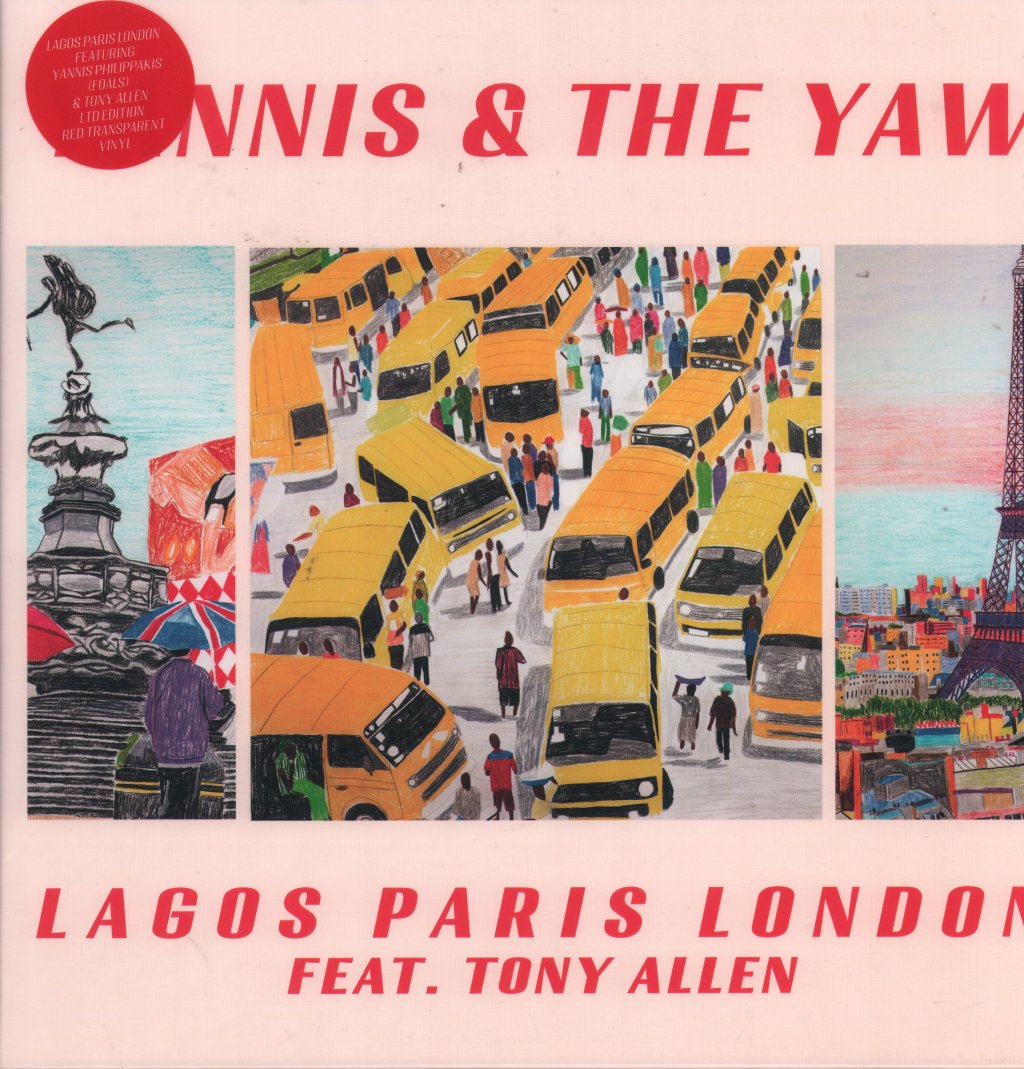 Yannis & The Yaw feat. Tony Allen - Lagos Paris London EP - Lp