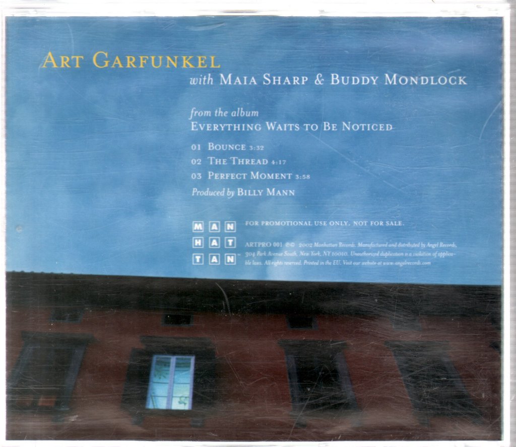 Art Garfunkel With Maia Sharp And Buddy Mondlock - Bounce - Cd