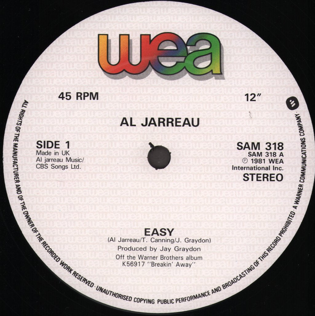 Al Jarreau - Tell Me What I Gotta Do - Double 12 Inch