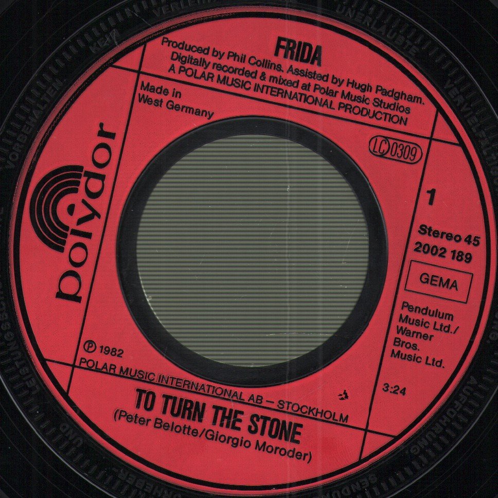 Frida - To Turn The Stone - 7 Inch