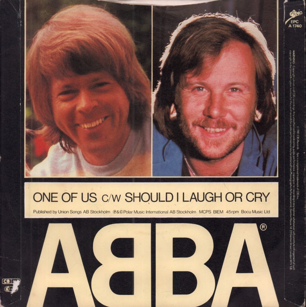 ABBA - One Of Us - 7 Inch