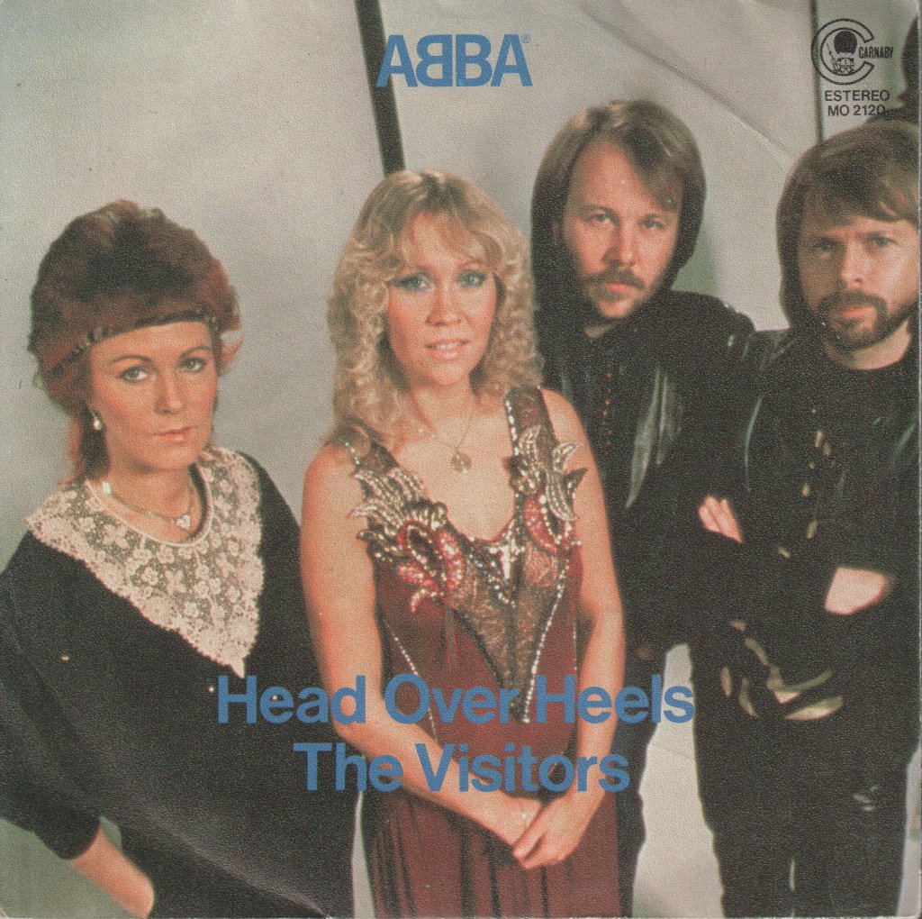 ABBA - Head Over Heels / The Visitors - 7 Inch