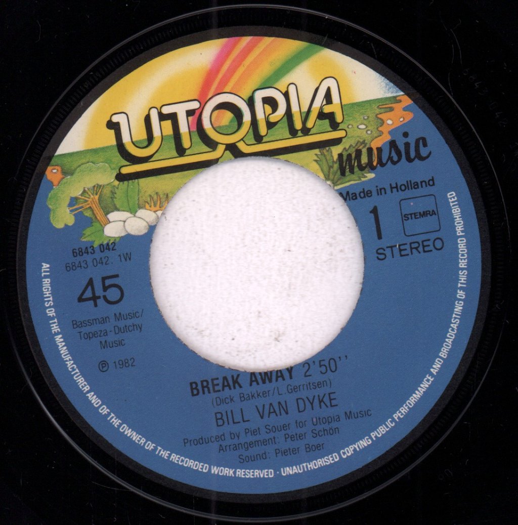 bill van dyke - Breakaway - 7 Inch