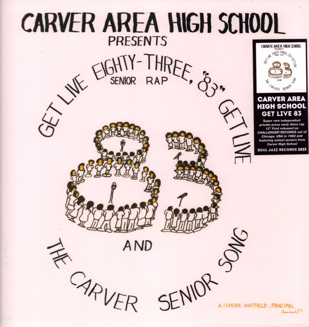 Carver Area High School Seniors - Get Live '83 (The Senior Rap) - 12 Inch