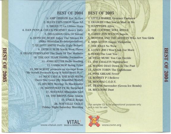 Various Artists - Best Of 2004/Best Of 2005 - Double Cd