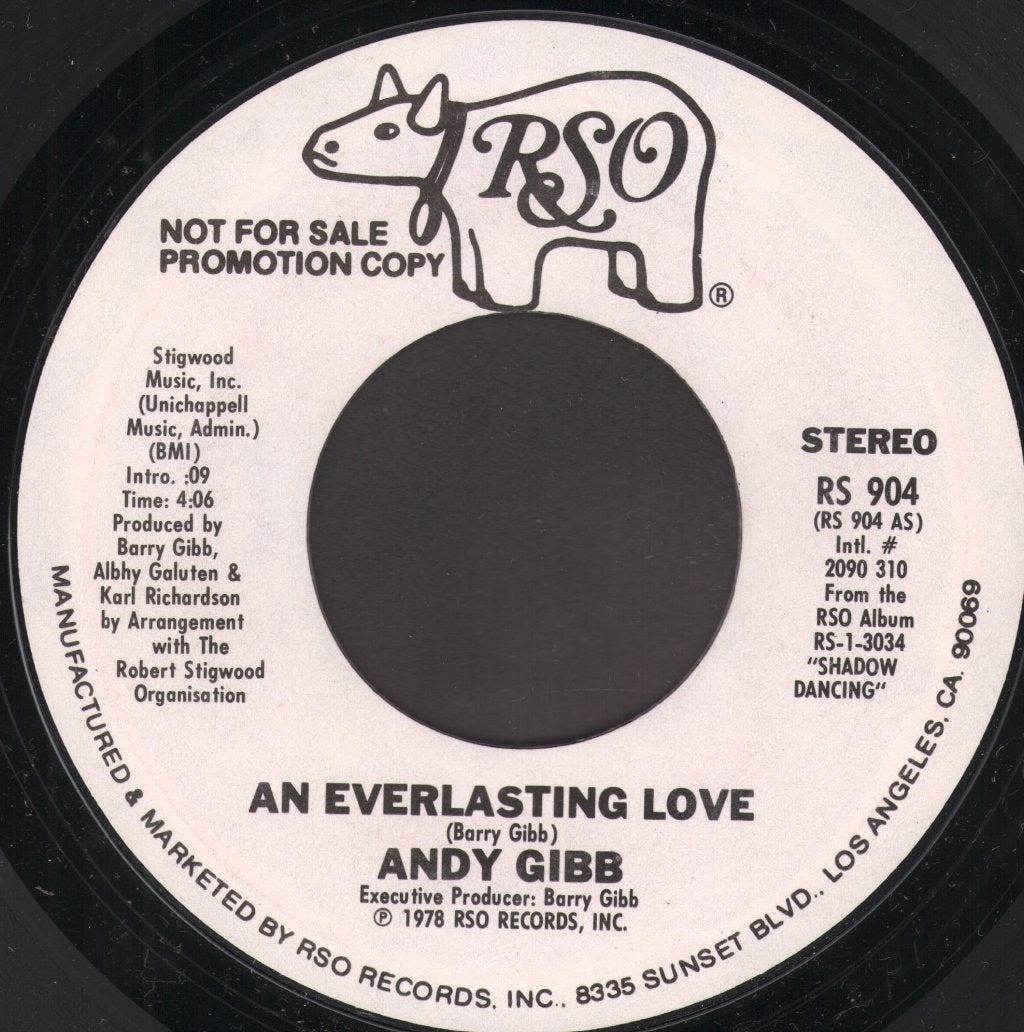 Andy Gibb - An Everlasting Love - 7 Inch