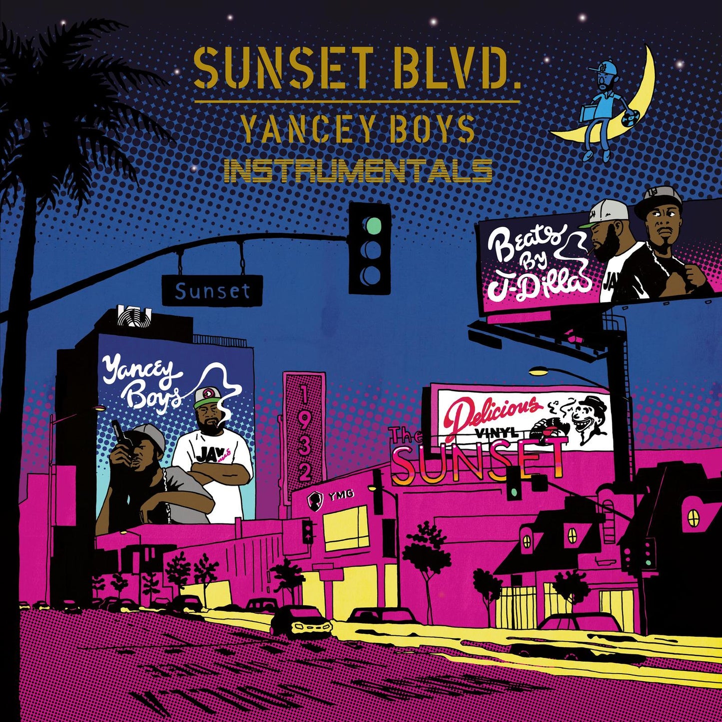 Yancey Boys - Sunset Blvd Instrumentals - Lp