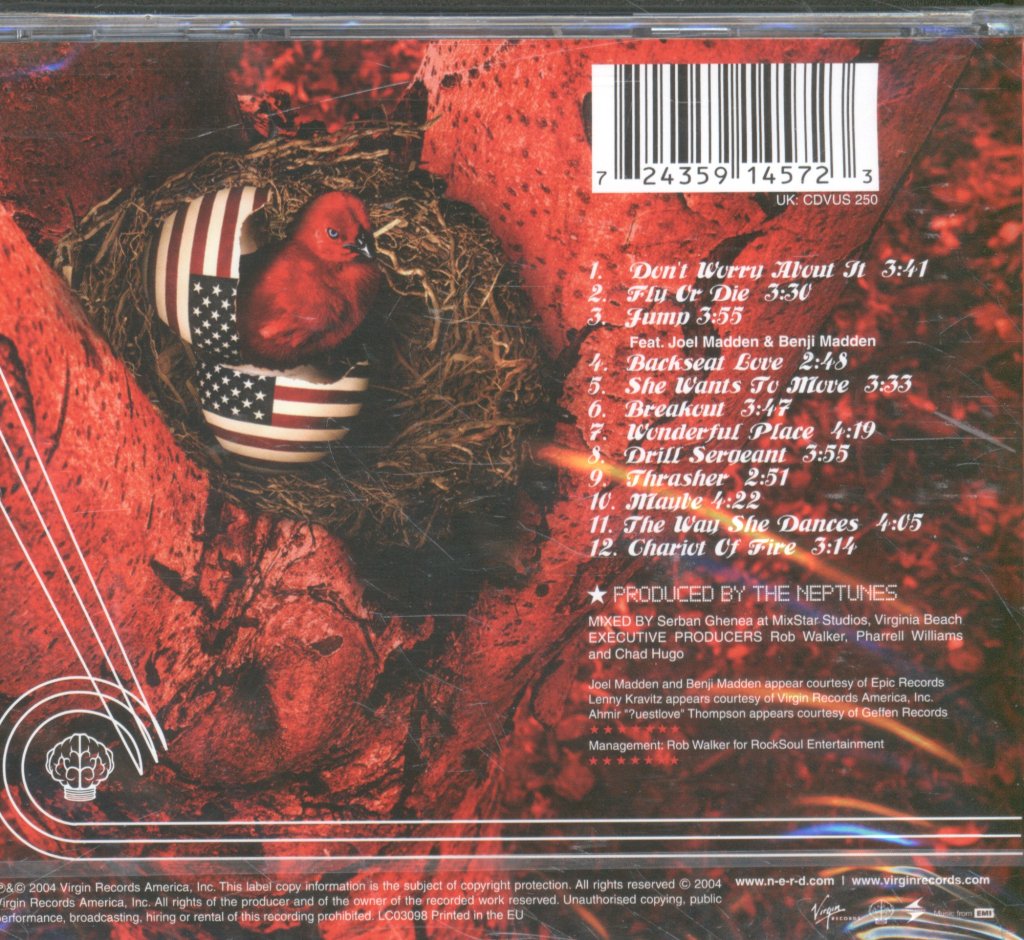 N.E.R.D - Fly Or Die - Cd