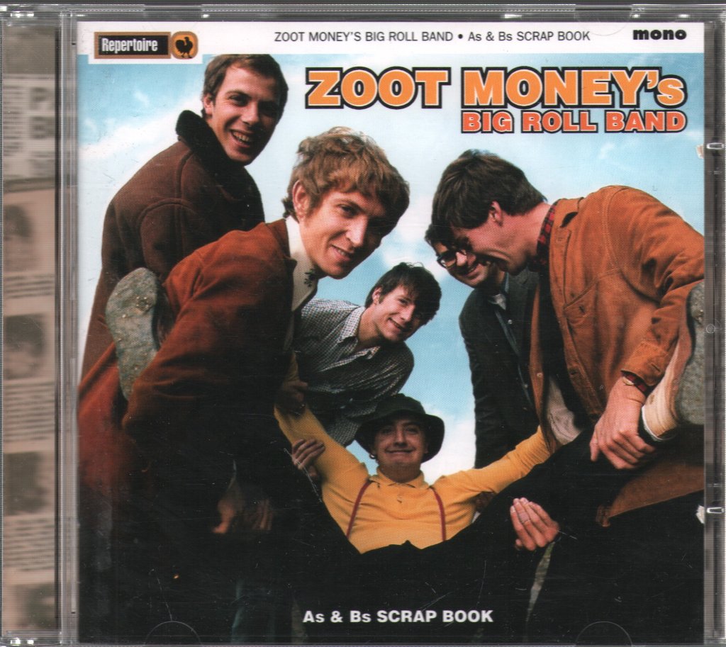 Zoot Money's Big Roll Band - As & Bs Scrap Book - Cd