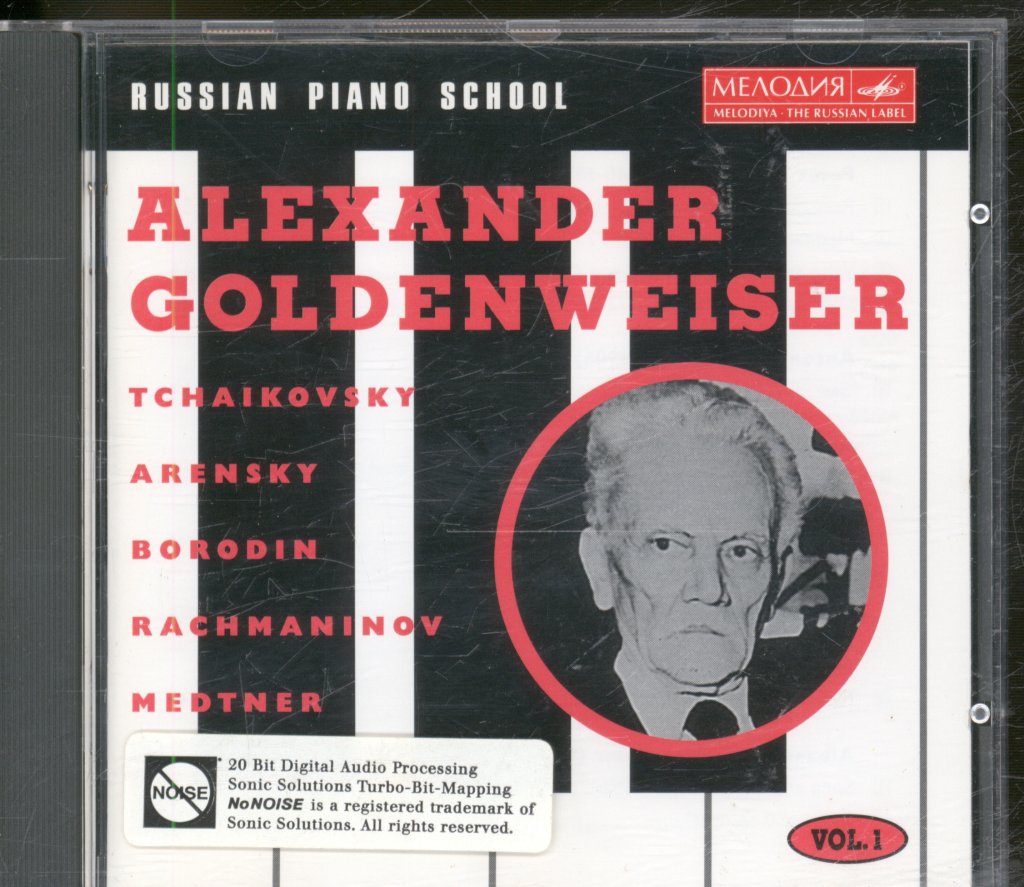 Alexander Goldenweiser - Russian Piano School Vol 1 - Cd