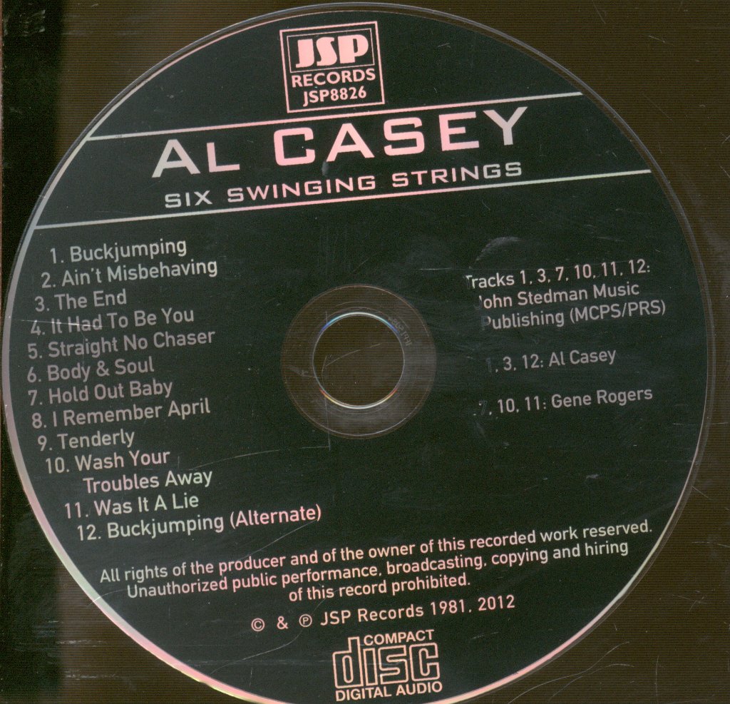 Al Casey - Six Swinging Strings - Cd