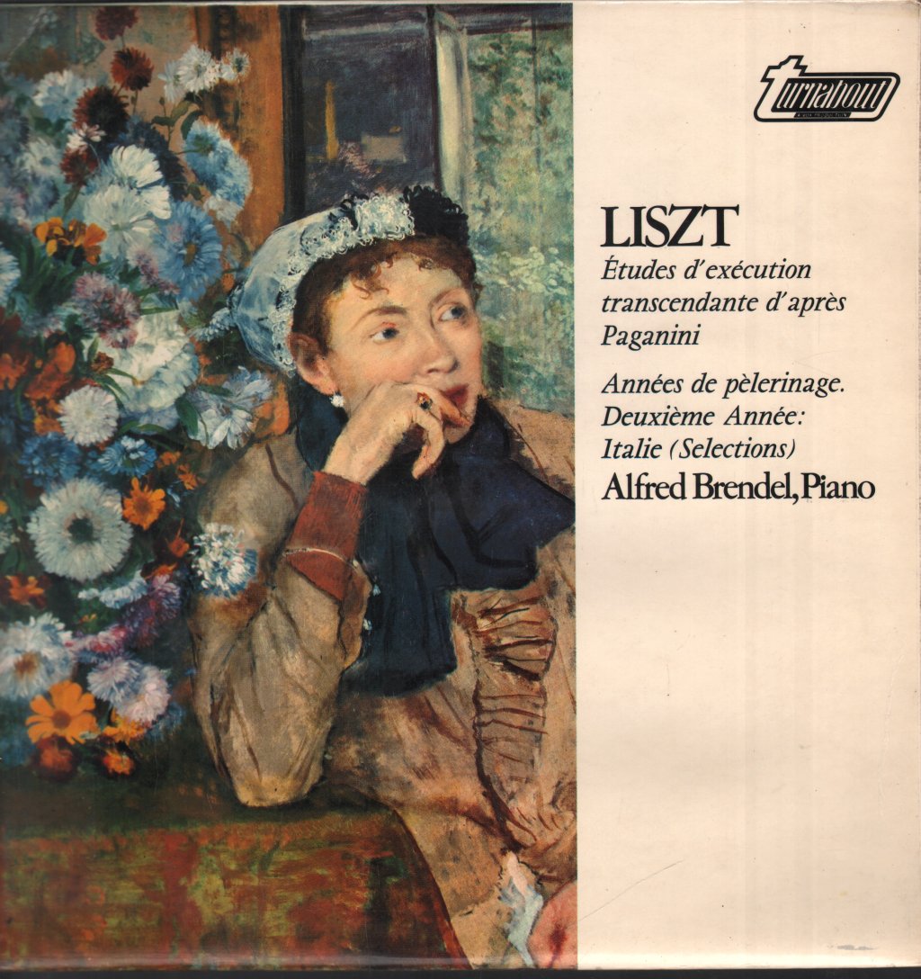 Alfred Brendel - Liszt - Études D' Excécution Trancendante D'après Paganini - Lp