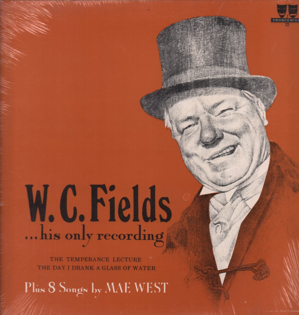 W.c. fields And Mae West - Temperance Lecture/Day I Drank A Glass Of Water - Lp