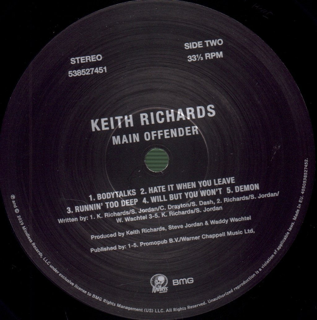 Keith Richards - Main Offender - Lp