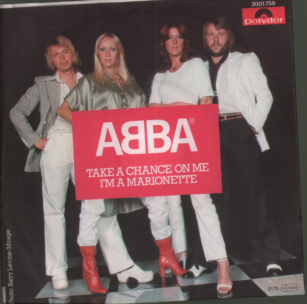 ABBA - Take A Chance On Me / I'm A Marionette - 7 Inch