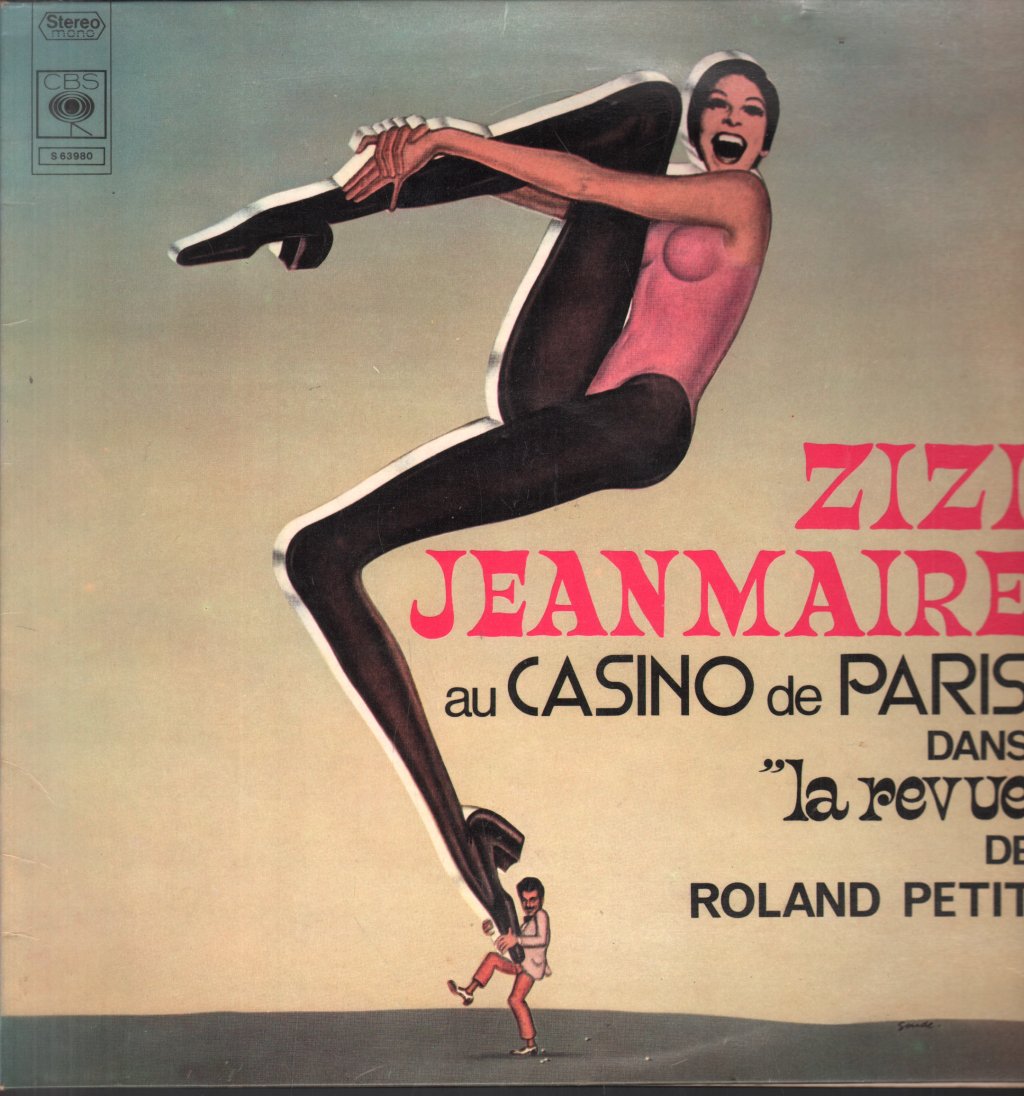 Zizi Jeanmaire - Au Casino De Paris Dans "La Revue" De Roland Petit - Lp