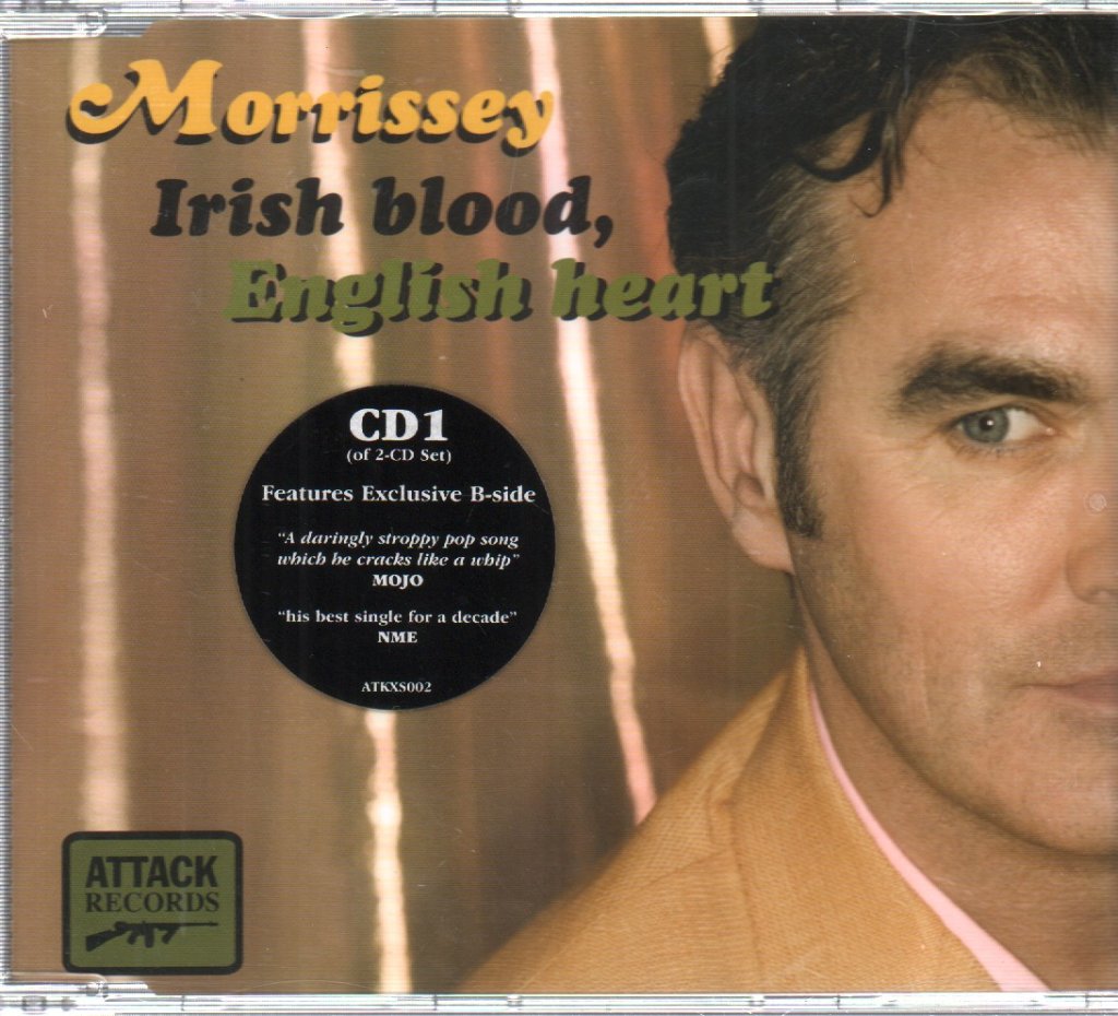 Morrissey - Irish Blood English Heart - Cd