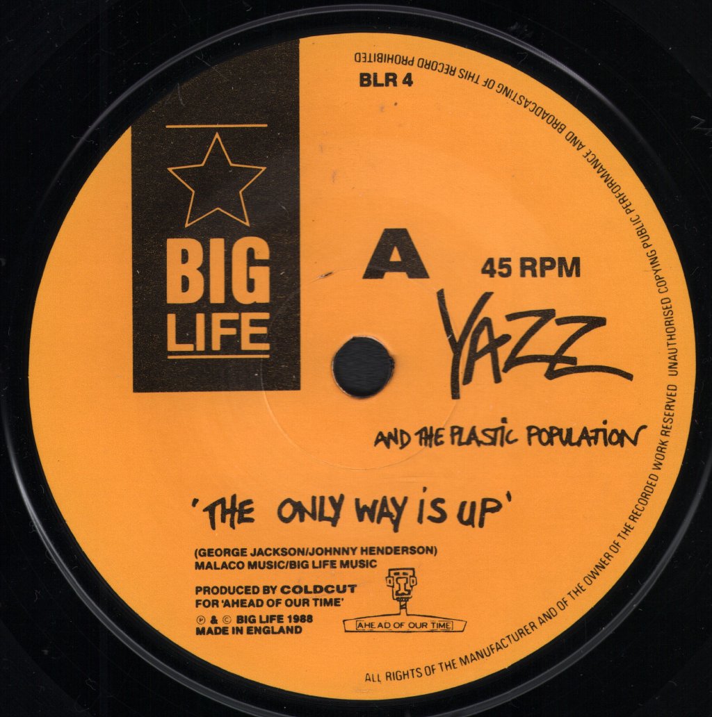 Yazz - Only Way Is Up - 7 Inch