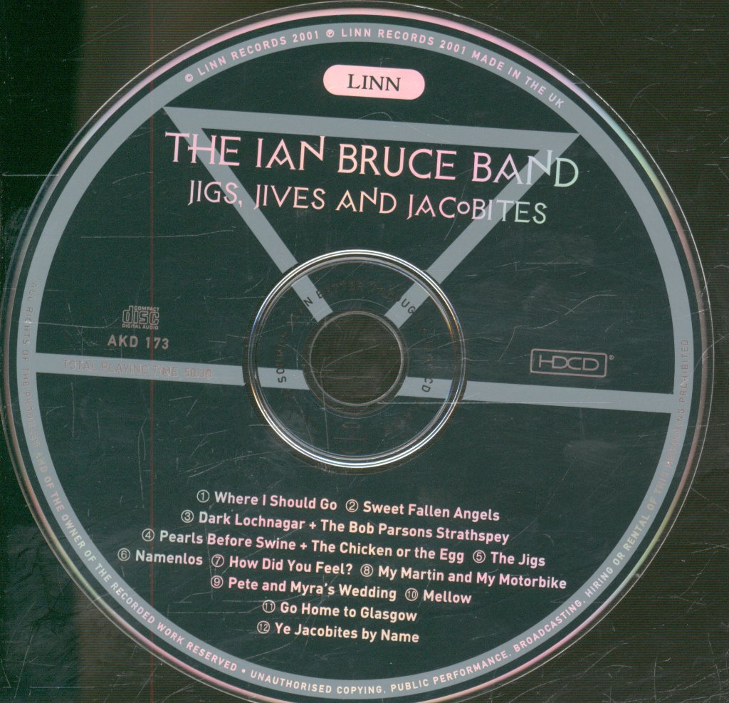 Ian Bruce Breeze Band - Jigs, Jives & Jacobites - Cd