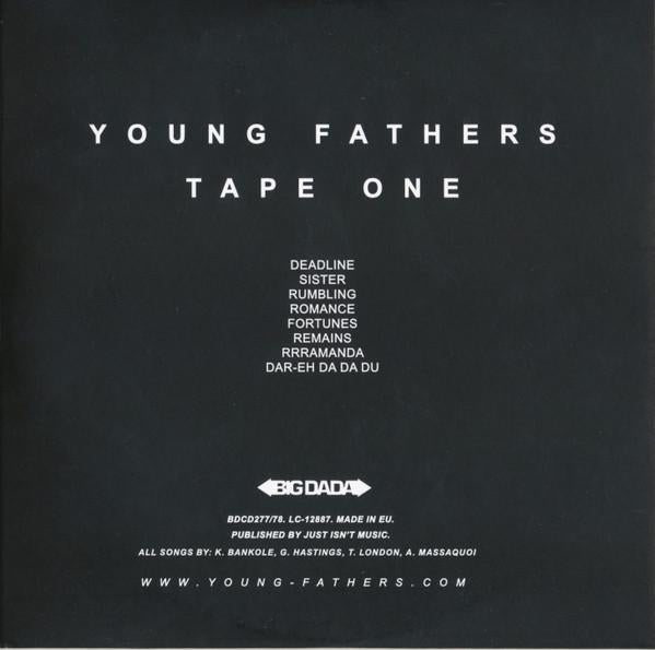 Young Fathers - Tape One / Tape Two - Double Cd