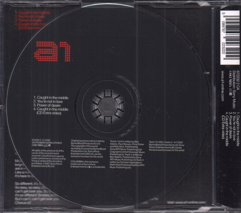 A1 - Caught In The Middle - Cd