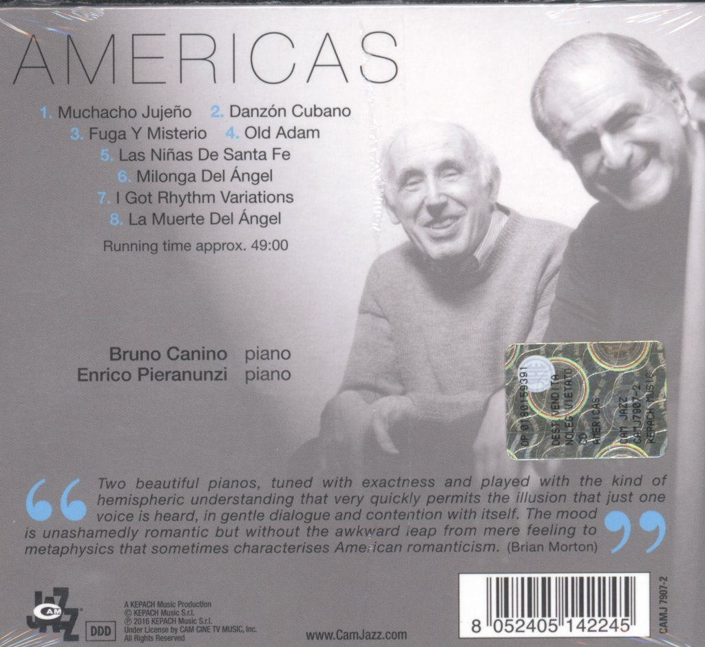 Bruno Canino, Enrico Pieranunzi - Americas - Cd