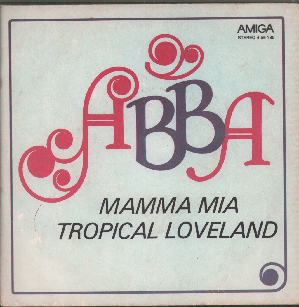 ABBA - Mamma Mia / Tropical Loveland - 7 Inch