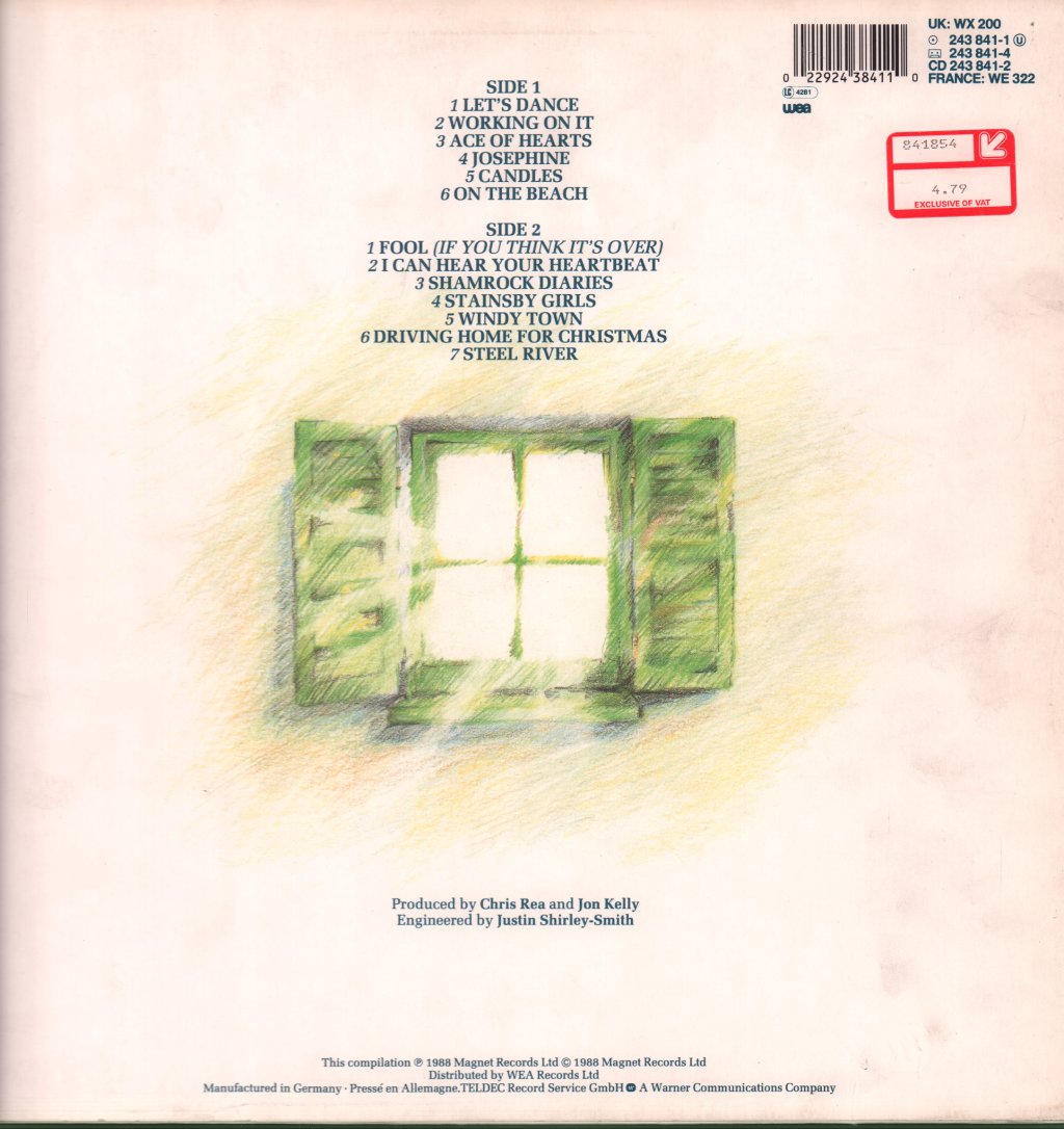 Chris Rea - New Light Through Old Windows (Best Of) - Lp