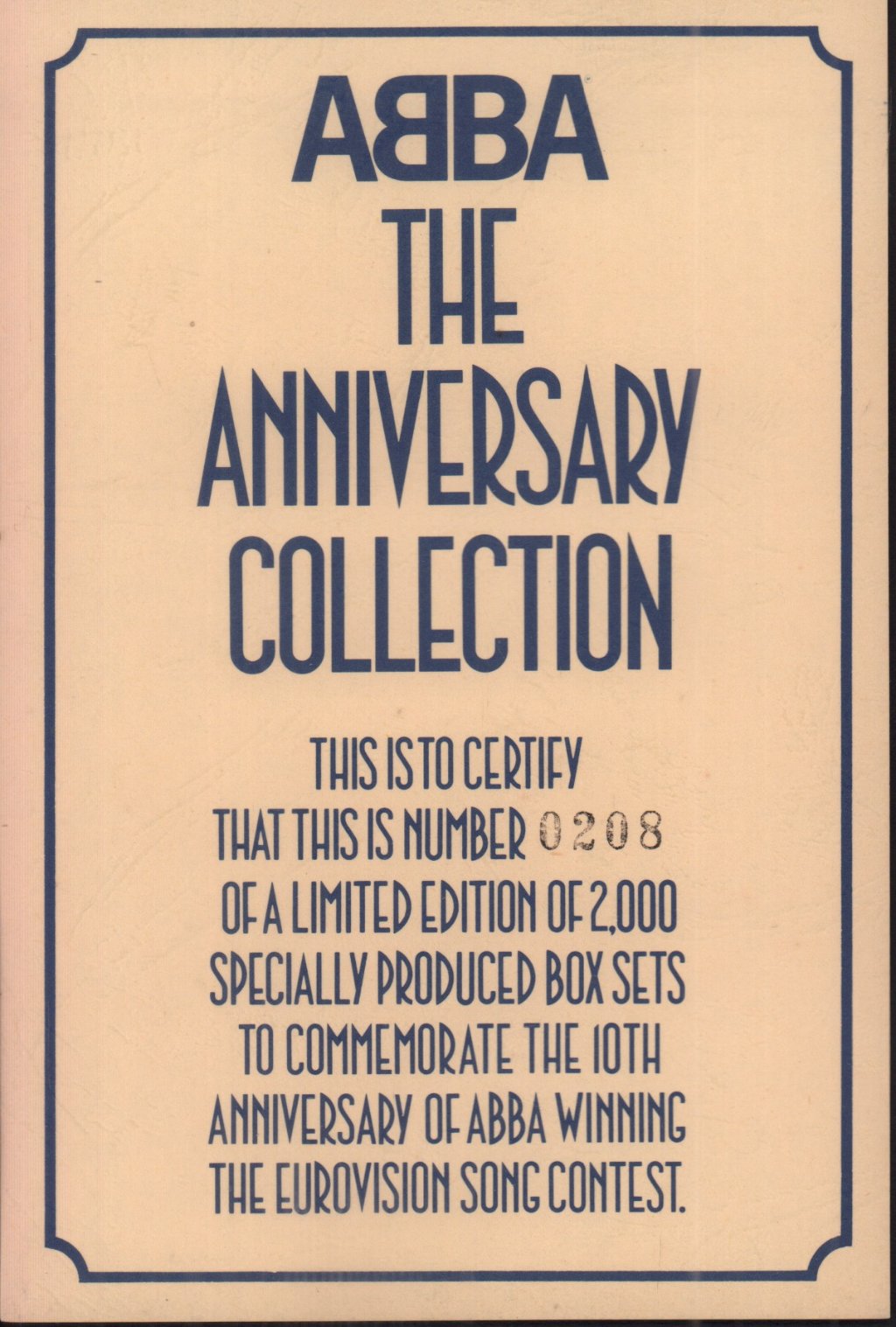 ABBA - Anniversary Collection - 7 Inch Set