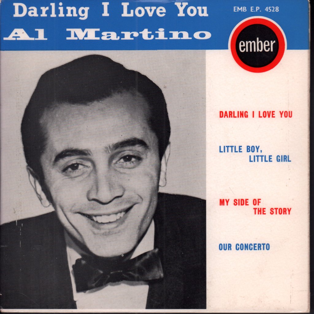 Al Martino - Darling I Love You - 7 Inch