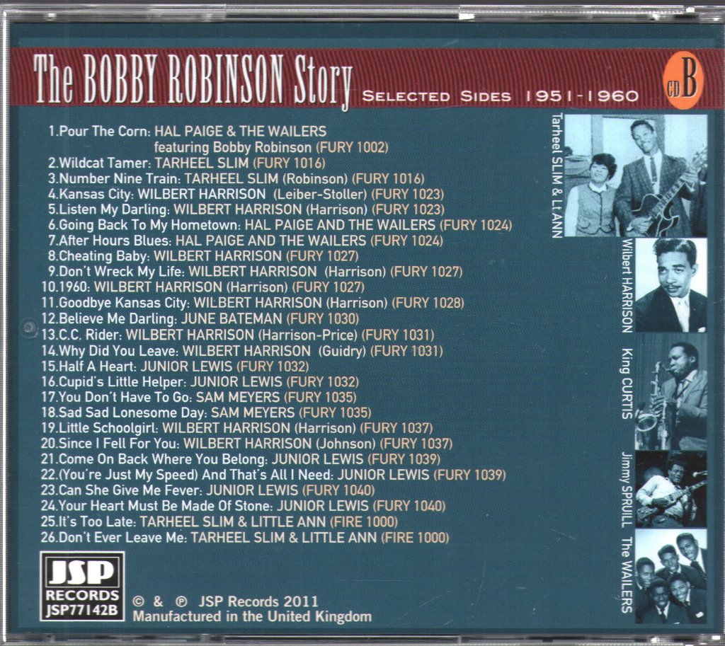 Various Artists - Bobby Robinson Story - Cd Set