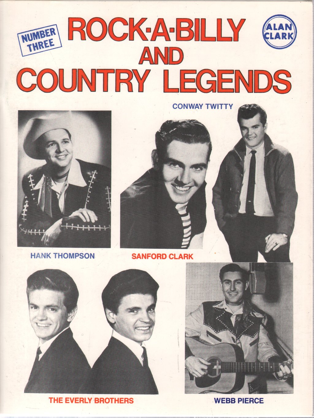 Alan Clark - Rock-A-Billy and Country Legends Number Three - Book