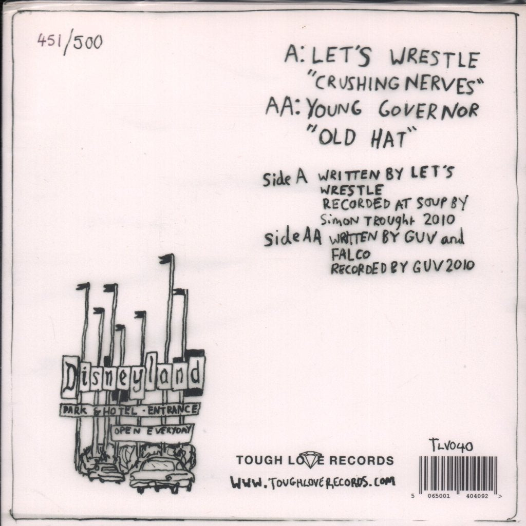 Let's Wrestle / Young Governor - split release - 7 Inch