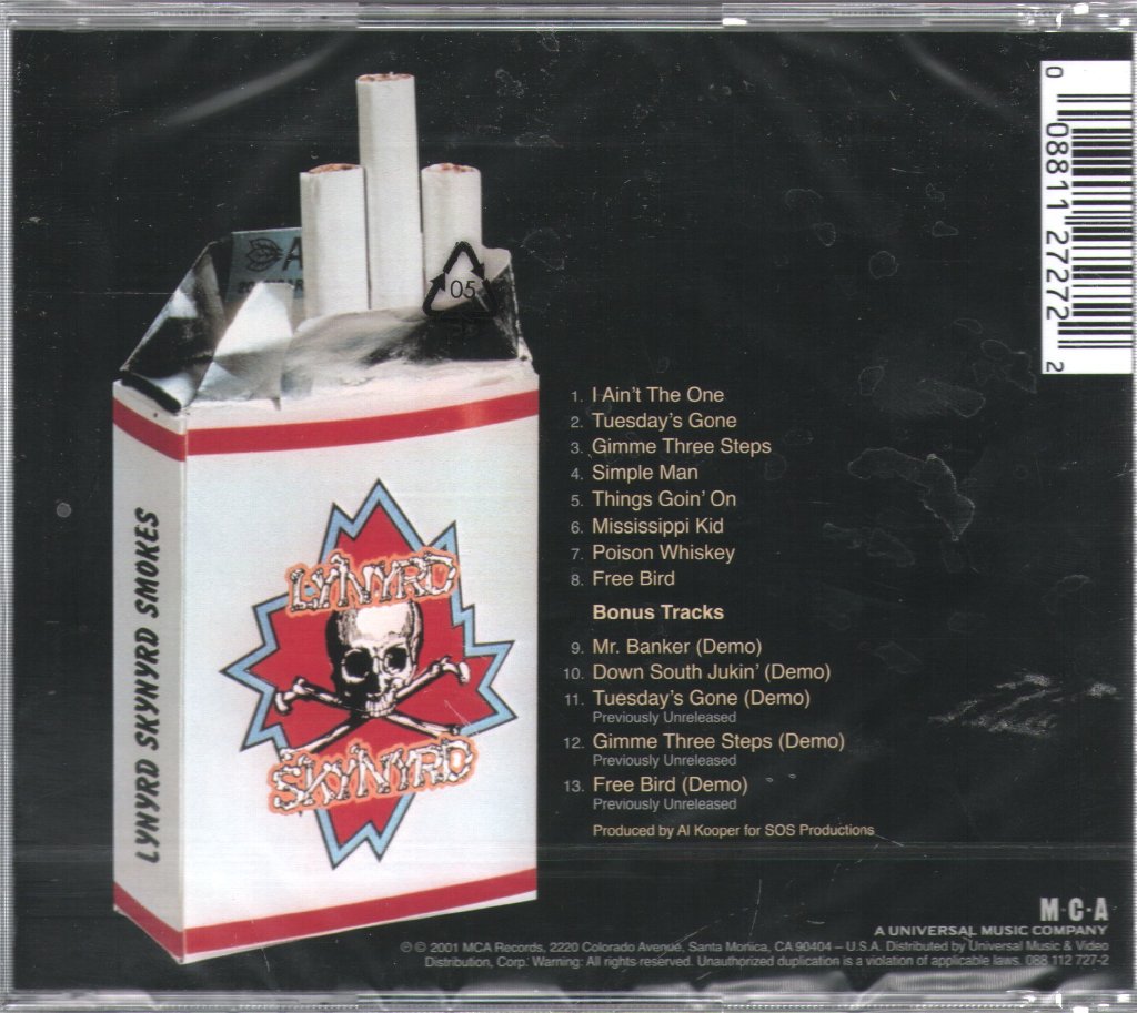 Lynyrd Skynyrd - (Pronounced 'Lĕh-'nérd 'Skin-'nérd) - Cd