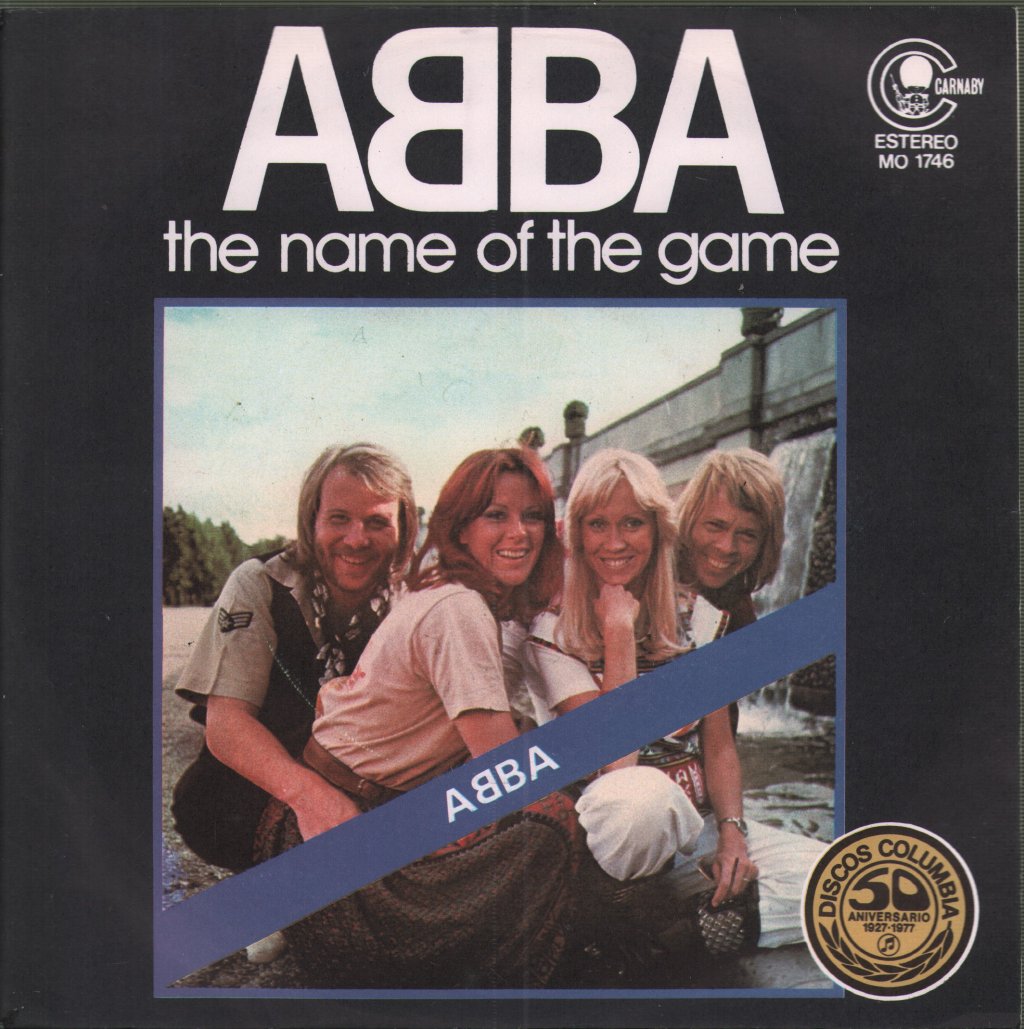 ABBA - Name Of The Game - 7 Inch