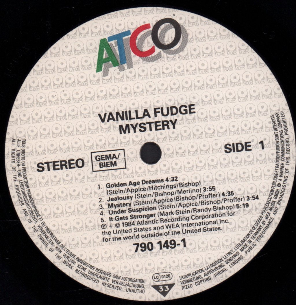 Vanilla Fudge - Mystery - Lp