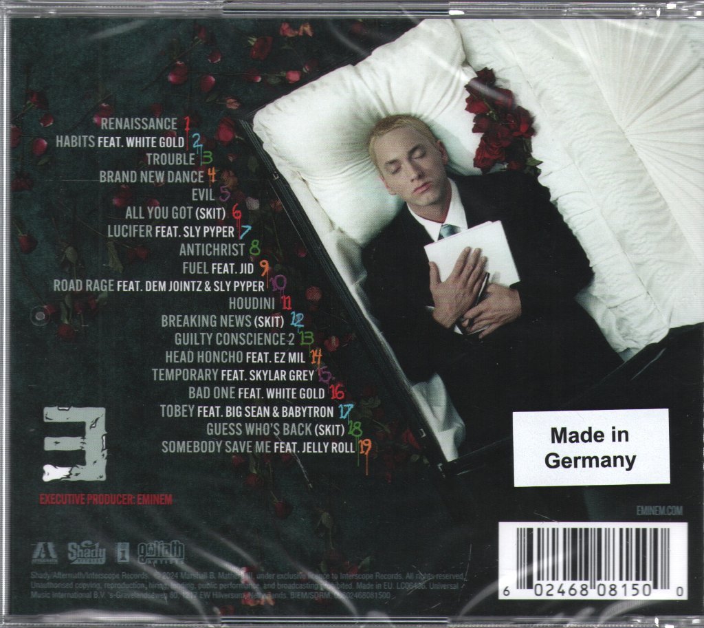 Eminem - Death of Slim Shady (Coup De Grace) - Cd