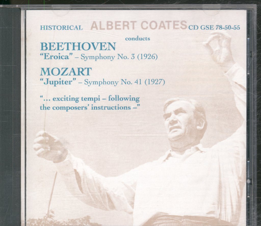 Albert Coates, The London Symphony Orchestra - Conducts Beethoven / Mozart - Cd