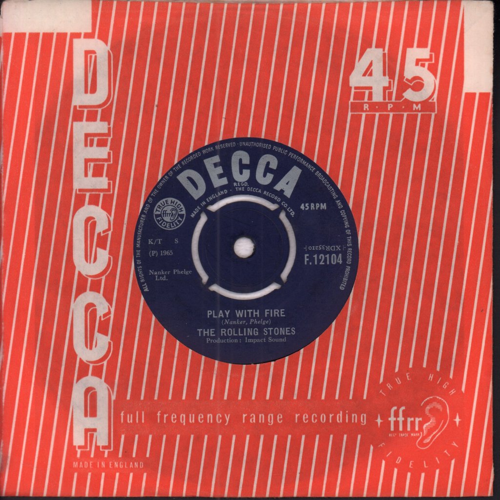 Rolling Stones - Last Time - 7 Inch