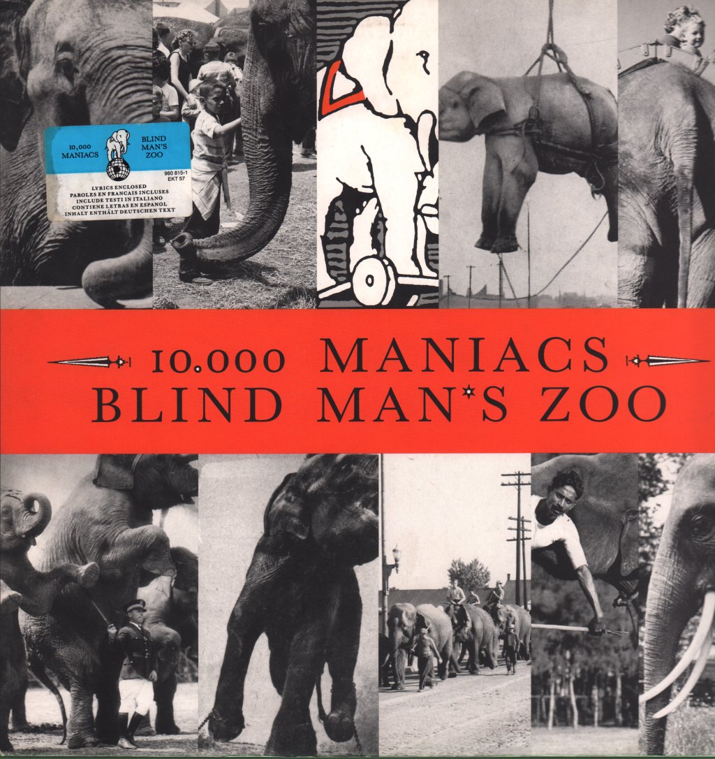 10,000 Maniacs - Blind Man's Zoo - Lp