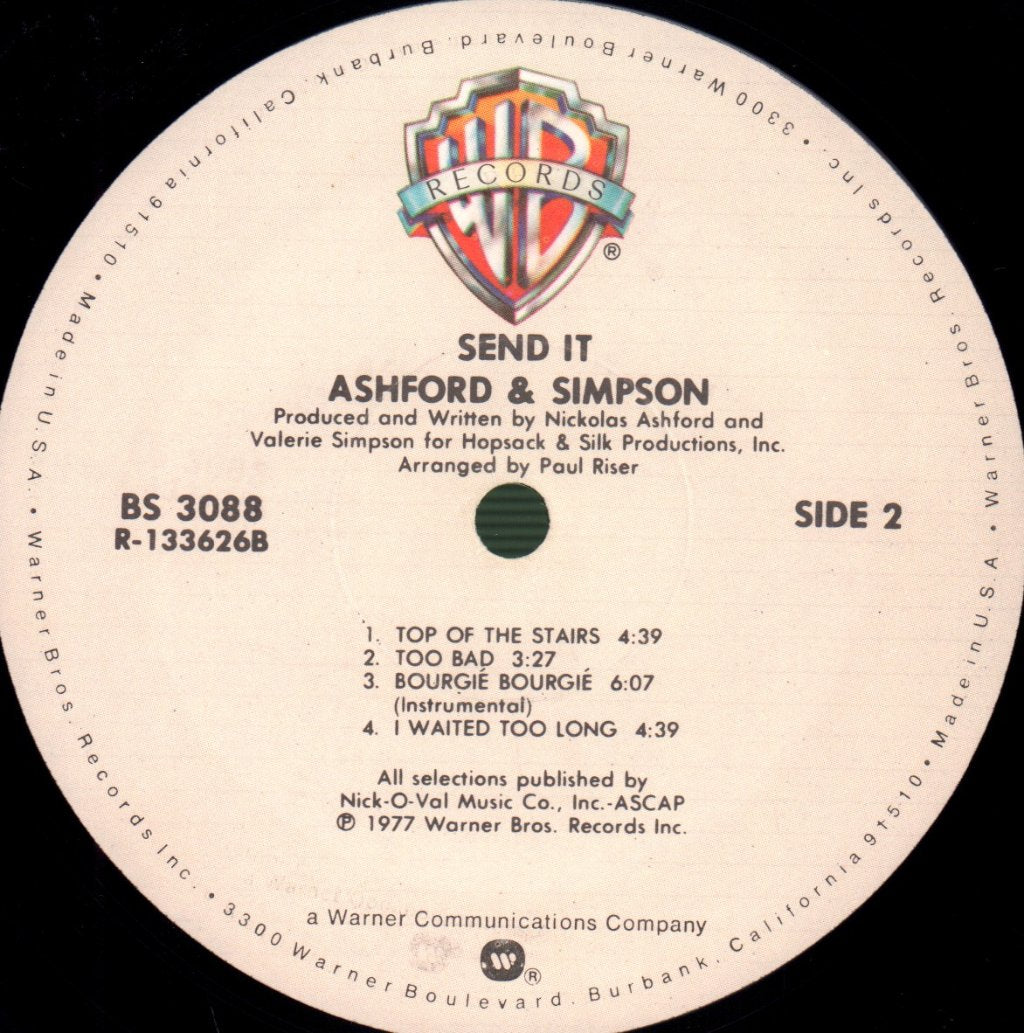 Ashford And Simpson - Send It - Lp