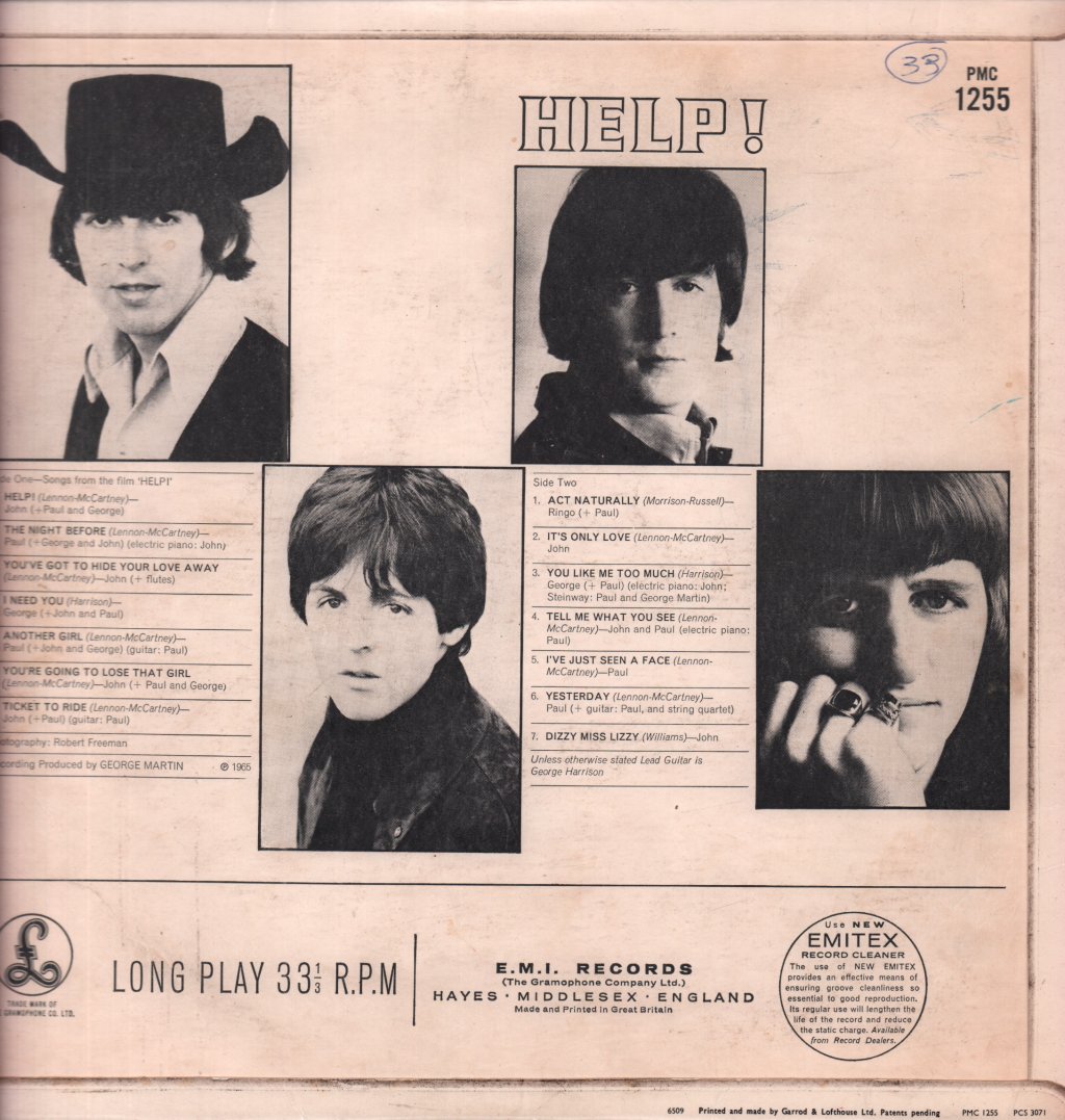 Beatles - Help - Lp